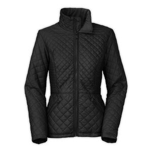 North Face Women's Black Quilted Jacket